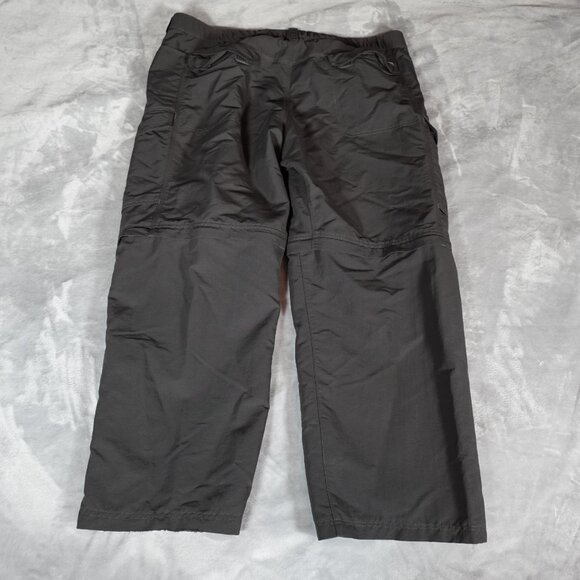 The North Face Convertible Hiking Pants Mens 2XL 28” Altered Length Gray READ! - Picture 8 of 13
